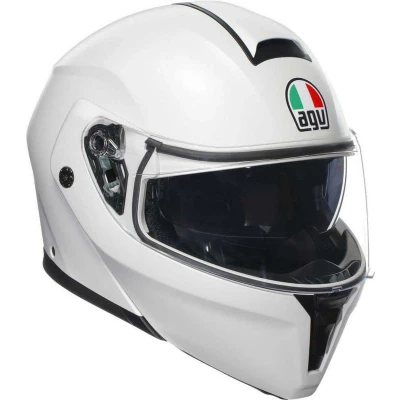 Afbeelding van AGV Streetmodular systeemhelm Mono Materia mat wit