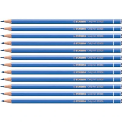 Afbeelding van Premium kleurpotlood STABILO Original 12 stuks ultramarijn middel