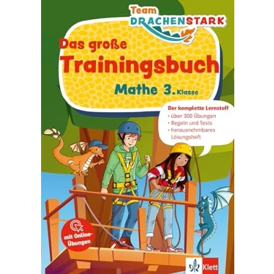 Afbeelding van Team Drachenstark: Das großes Trainingsbuch Mathe 3. Klasse: Der komplette Lernstoff