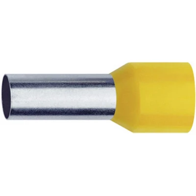 Afbeelding van Klauke 1676 Adereindhulzen 0.25 mm² Deels geïsoleerd Geel 1000 stuk(s)