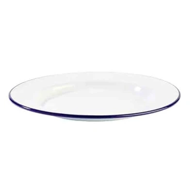 Afbeelding van Assheuer + Pott APS plaat, vlak ENAMELWARE , H:, Bord, Wit