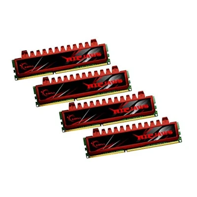 Afbeelding van 16GB G.Skill Ripjaws DDR3 1066MHz PC3 8500 CL7 Quad Channel Geheugen Kit (4x 4GB)