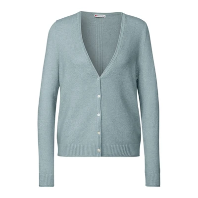 Afbeelding van Street One Kurzer Vest, Dames, Maat: 38, Blau