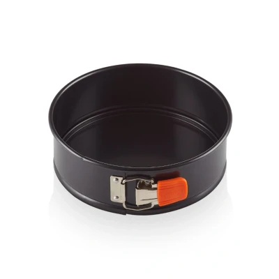 Afbeelding van Le Creuset Sprinvorm Rond Met Uitneembare Bodem 24cm Zwart