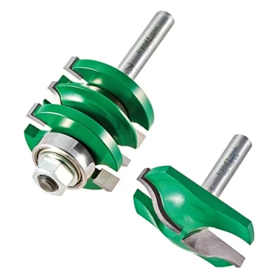 Afbeelding van Trend Paneeldeurset Ogee, bestaande uit een Easyset profielafschrijver en paneelverhoger. Geleverd in opbergkoffer, CR/PDS1X8MMTC