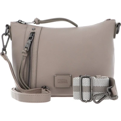 Afbeelding van FREDsBRUDER Leren Schoudertas Bestie Shoulderbag Sandy Taupe