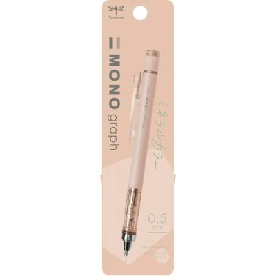 Afbeelding van Tombow Mono graph vulpotlood 0.5 mm apricot pink