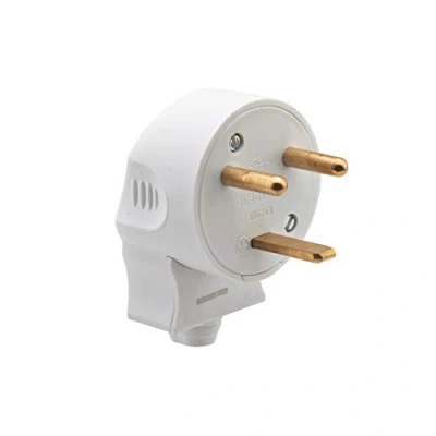 Afbeelding van Debflex 713420 stekker 2P+T 20A zijdelings wit