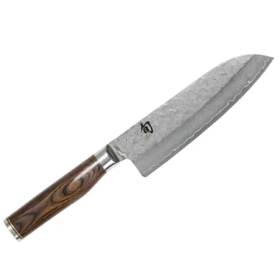 Afbeelding van Kai Shun TDM 1702 santoku 18 cm bruin