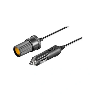 Afbeelding van Goobay verlengstuk voor auto/auto sigarettenaansteker, 12 V, 2,0 m met 2,5 A zekering, sigarettena