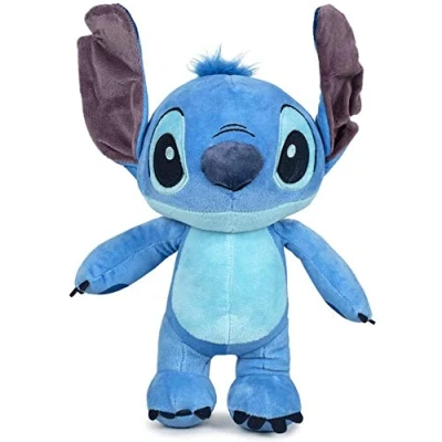 Afbeelding van Disney pluche knuffel Stitch Lilo and Hawaii blouse groen 30 cm Bekende figuren