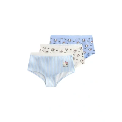 Afbeelding van Lindex 3PACK Hello Kitty Slip voor kinderen, Maat: 146/152, Off white