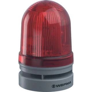 Afbeelding van Werma Signaltechnik Signaallamp Midi TwinLIGHT Combi 12/24VAC/DC RD 461.110.70 Rood 12 V/DC 110 dB