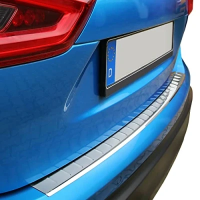 Afbeelding van Bumperbescherming roestvrij staal chroom compatibel met Nissan Qashqai II Facelift vanaf bouwjaar 2017 Premium kwaliteit van RECAMBO
