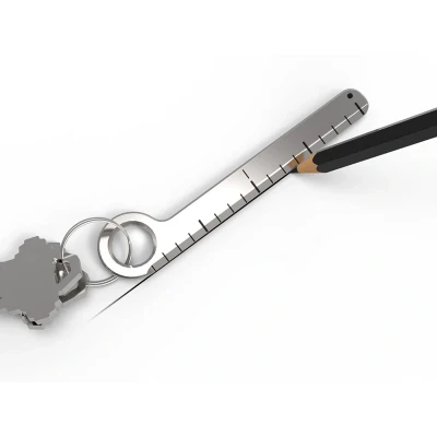 Afbeelding van KeySmart Nano Ruler Clam