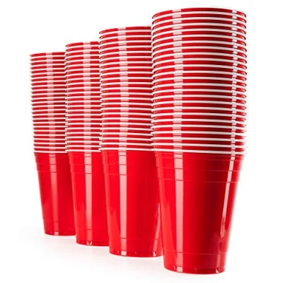 Afbeelding van Vivaloo 50 stuks Red Cups Party 473 ML Beer Pong Drankspel