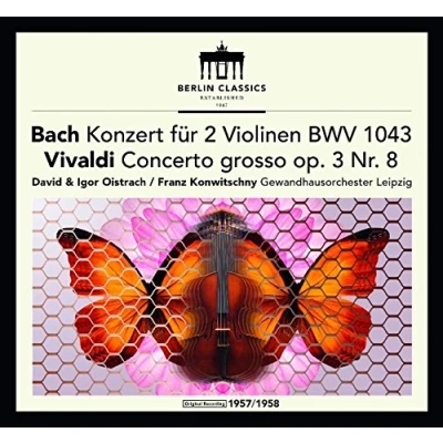 Afbeelding van Bach/Vivaldi Concerto For 2 Violins In D Minor/Concerto Grosso Op.3 (LP)