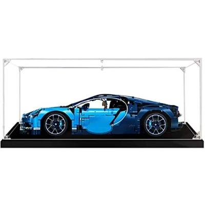 Afbeelding van ZHLY Acryl Vitrine Display Case Voor Lego 42083 Technic Bugatti Chiron, Stofdichte Box Compatibel Met (NIET Inbegrepen Model)