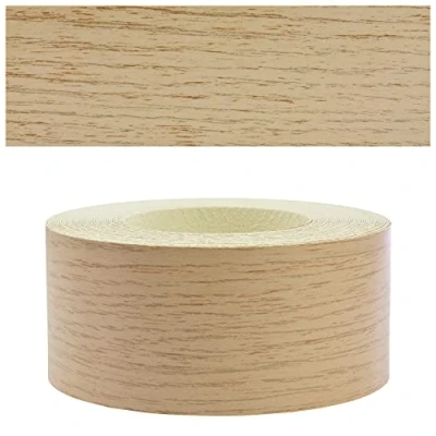 Afbeelding van Mprofi MT® (5m Rol) Melamine Kanten Kantstroken Kantenband Kantstrook Met Smeltlijm Strijkrand voor Plank,Meubelbouwplaat,Meubelplank Rand om op te Strijken Eik Licht 45mm