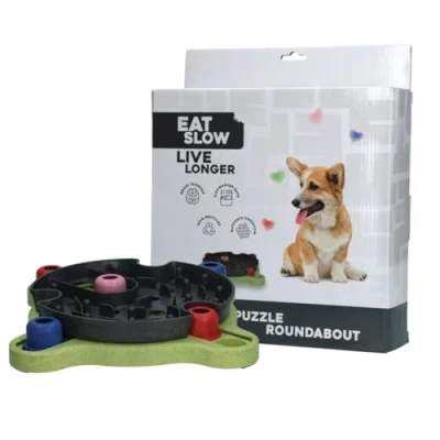 Afbeelding van Eat Slow Live Longer Puzzel Roundabout