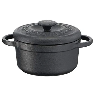 Afbeelding van Tefal Pierre Gagnaire Heritage 4 delige pannenset, Pan + steelpan, Zwart