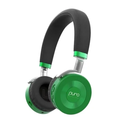 Afbeelding van Puro Sound Labs JuniorJam Plus Volume Beperkende Hoofdtelefoon (Groen)