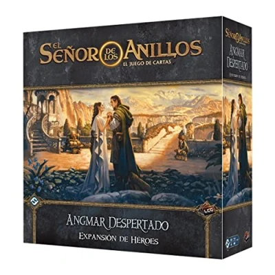 Afbeelding van Fantasy Flight Games, the Lord of Rings LCG MEC107ES, Angmar gewekt uitbreiding van de helden, kaartspel, Spaans, meerkleurig