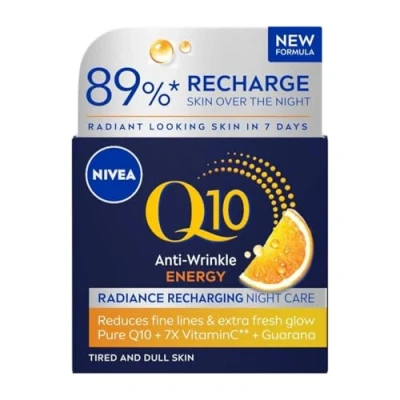 Afbeelding van NIVEA Q10 ENERGY Regenererende nachtcrème met vitamine C 50 ml