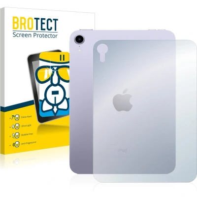 Afbeelding van BROTECT Screenprotector voor Apple iPad Mini 6 WiFi Cellular 2021 (Achterkant, Gen.) Folie Beschermfolie Beschermglas transparant