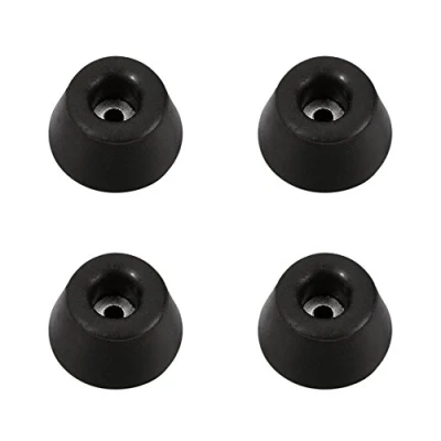 Afbeelding van Adam Hall 4901M4AH rubberen voetje 30 x 15 mm (4 stuks)