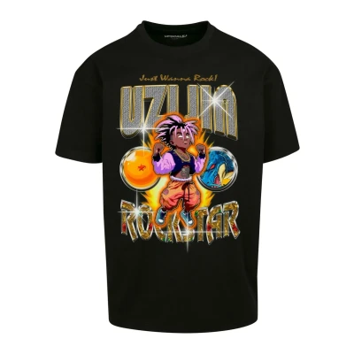 Afbeelding van Upscale by Mister Tee Uzijin Heavy Tshirt print, Heren, Maat: 3XL, Black