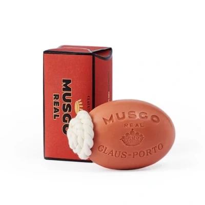 Afbeelding van Claus Porto Zeep Musgo Real Bath &amp; Body Puro Sangue Soap on a Rope 190Gram