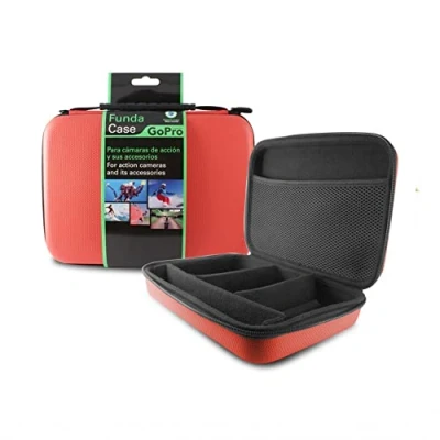 Afbeelding van Harde Hoes voor Sportcamera KSIX (24 x 17,5 5 cm) Kleur Rood