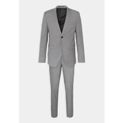 Afbeelding van JACK &amp; JONES PREMIUM super slim kostuum JPRFRANCO lichtgrijs melange