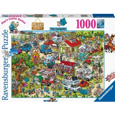 Afbeelding van Ravensburger Holiday Resort 2 The Campsite Legpuzzel, 1000st.