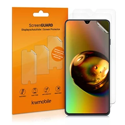 Afbeelding van kwmobile 3x screenprotectors compatibel met Samsung Galaxy A50 screenprotector Beschermfolie voor smartphones Transparant