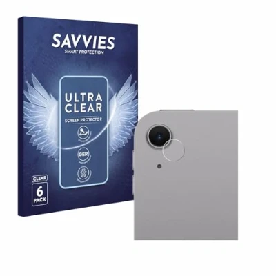 Afbeelding van Savvies (6 Stuks) Schermbeschermer voor Apple iPad Air 11&quot; WiFi 2024 (ALLEEN Camera Lens) Screen Protector Ultra Transparant