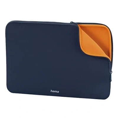 Afbeelding van Hama Tas voor tablet en notebook tot 14,1 inch (tablettas, laptoptas notebook, tablet, MacBook, Surface inch, hoes, case, laptophoes, sleeve) blauw