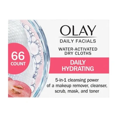 Afbeelding van OLAY Set van 2 4 in 1 dagelijkse handdoeken 66 ea
