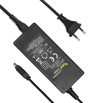 Afbeelding van LEICKE ULL 54,6 V 2 A lader voor Fischer elektrische fiets, EurCon Can 3PIN oplader Phylion, geschikt 48 batterij van Viator, Terra 2.1 en Junior, Montis EM