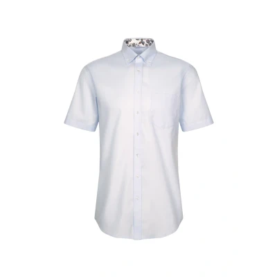 Afbeelding van Seidensticker Regular Overhemd, Heren, Maat: 45, Light blue
