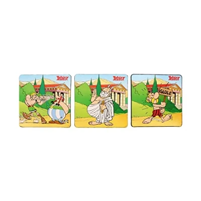 Afbeelding van Asterix en Obelix Onderzetters Olympic Games 6 Stuks