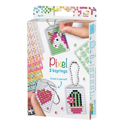 Afbeelding van Pixelhobby medaillon set schattig