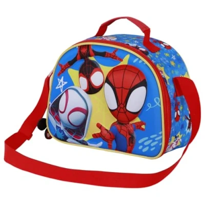 Afbeelding van Karactermania Marvel Spiderman Amazing 3D Thermische Lunchtas Lunchbox Broodtrommel Rood