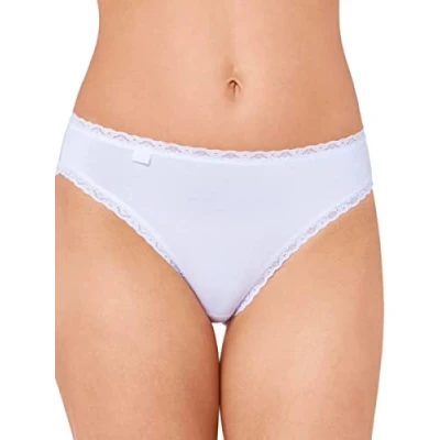 Afbeelding van Sloggi 24/7 Cotton Lace Tai Dames Slip Wit Maat 40