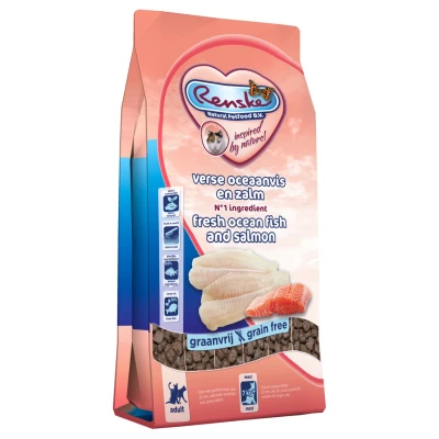 Afbeelding van Renske Kat Adult Maxi Verse Zeevis&amp;Zalm Kattenvoer 400 g