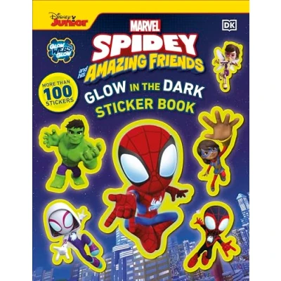 Afbeelding van Marvel Spidey and His Amazing Friends Glow in the Dark Sticker Book: With More Than 100 Stickers