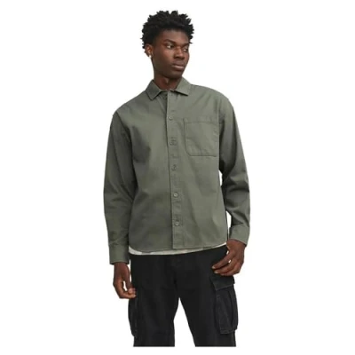 Afbeelding van Jack &amp; Jones Lichte jas, Heren, Maat: Large, Agave green