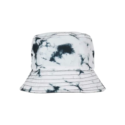 Afbeelding van Flexfit Accessoires Batik DYE Reversible Bucket Hoed, Heren, Maat: One Size, Black/white