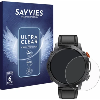 Afbeelding van Savvies Screenprotector voor LIGE DFA ST19 1.43&quot; Folie Beschermfolie transparant (6 Stuks)